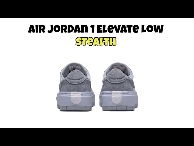 Air Jordan 1 Elevate Low Stealth Titanium (Women's) DH7004-005