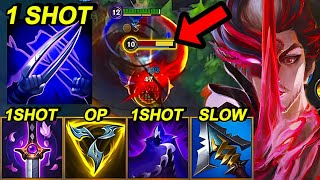 Wild Rift China Zed Jungle - 17KILL 1vs9 - Zed JG Broken OP - Sovereign Zed Gameplay - Build Runes