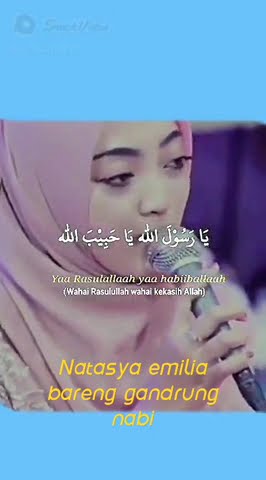 natasya emilia duet bareng gandrung nabi