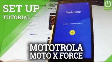 How to Set Up MOTOROLA Moto X Force - Moto Configuration