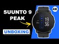 Suunto 9 Peak All Black Unboxing 4K (SS050522000)
