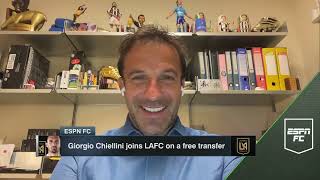 Del Piero calls Giorgio Chiellini to LAFC a good move | ESPN FC