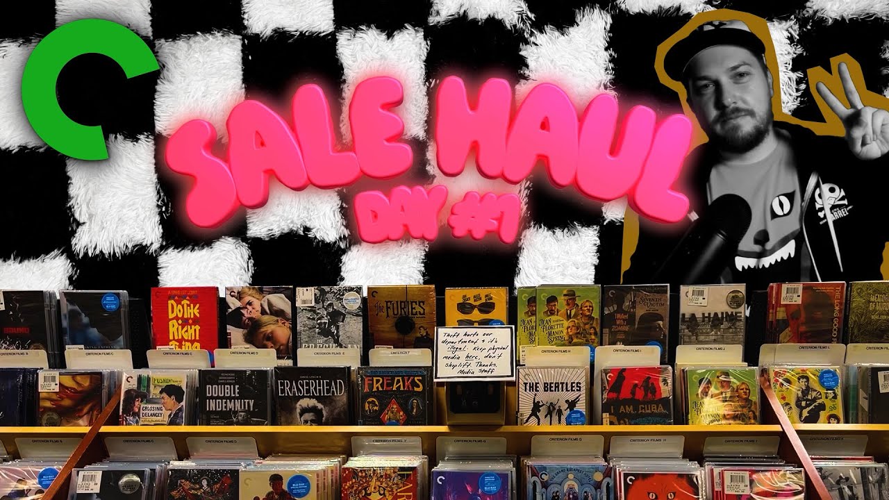 Freaky Deaky Criterion 50% off SALE HAUL Day 1