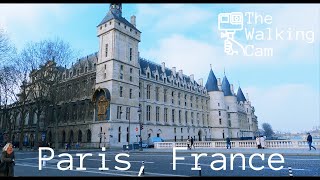 Walking Tour In Paris March 2023 Louis Vuitton Champs-Élysées Louvre Pyramid Spring 4K