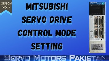 Servo on Position Control/ Servo on Speed Control / Servo Control Mode Setting / Servo Pulse Setting
