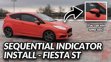SWEEPING Indicator Install on our MK7 Fiesta ST!