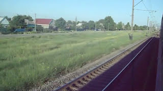 Из окна электрички:станция Вольнянск