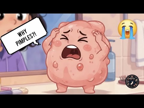 What Actually Happens Inside a Pimple? 😭🫧 | Medical Rabbit Hole 