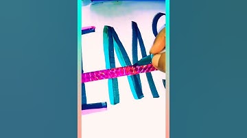 Hi Rimsha! #handlettering #calligraphymasters #moderncalligraphy #youtubeshorts