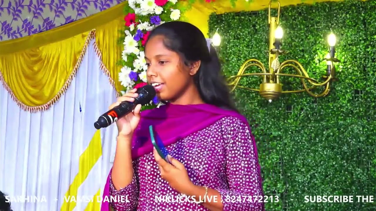 PELLANTE DEHAMULU VERAINA    TELUGU CHRISTIAN MARRIAGE SONG 2022    NIKLICKS LIVE