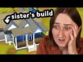 i tried fixing my little sister&#39;s sims house