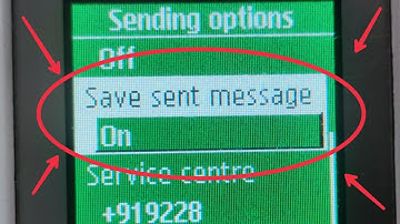 How to Turn On Save sent Message || Sending Options in Samsung Guru GT E1200Y