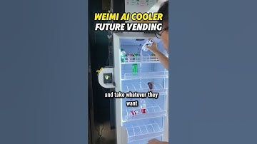 How our AI vending fridge work, what is in a AI vending fridge, low cost unmanned retail solution.