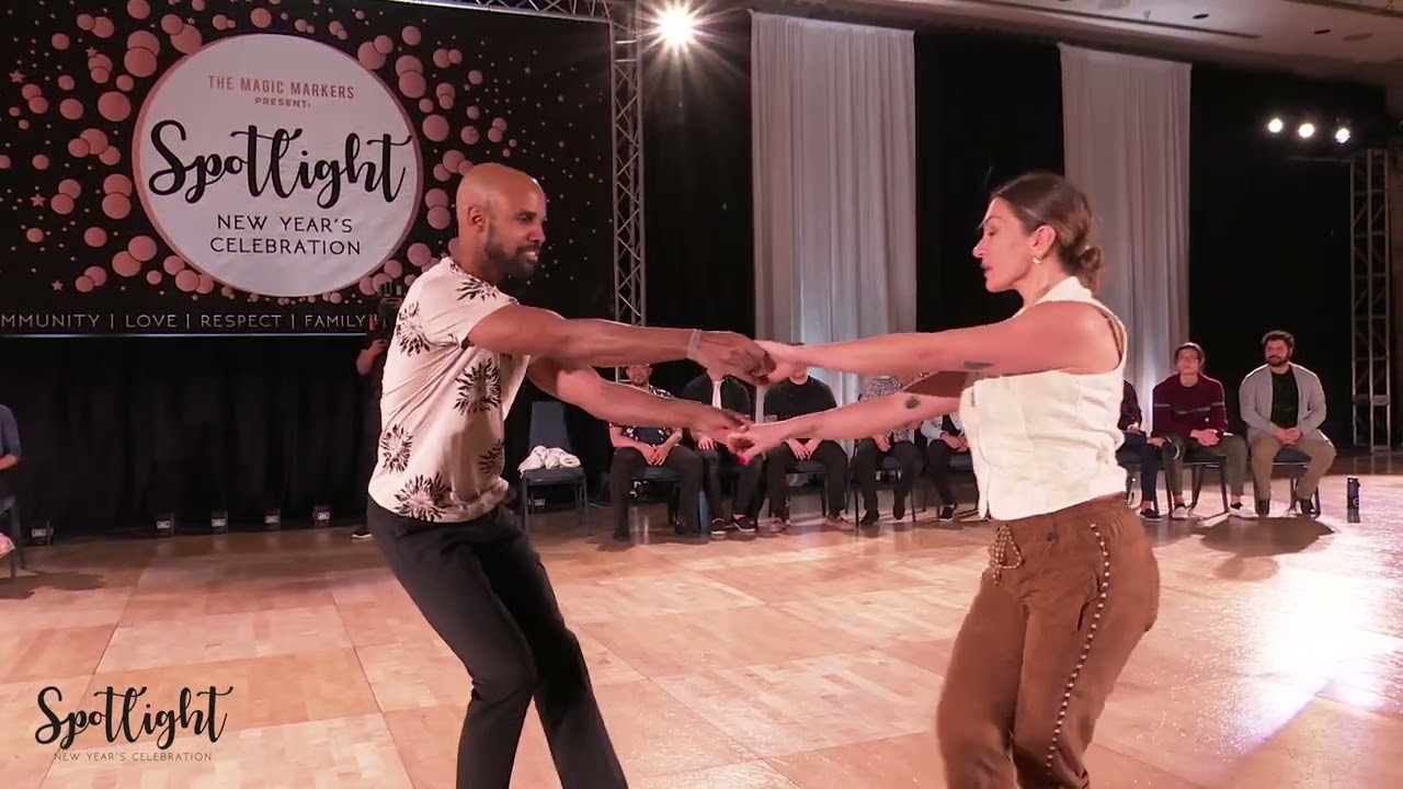 Spotlight New Year's Celebration 2023 All Star Jack & Jill - Oscar Hampton & Ardena Gojani