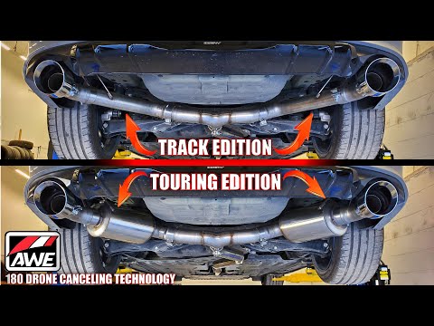 AWE Touring/Track Conv. Edition 3' Exhaust for the FE1 Civic Si & DE4 Integra Install & Sounds Clips