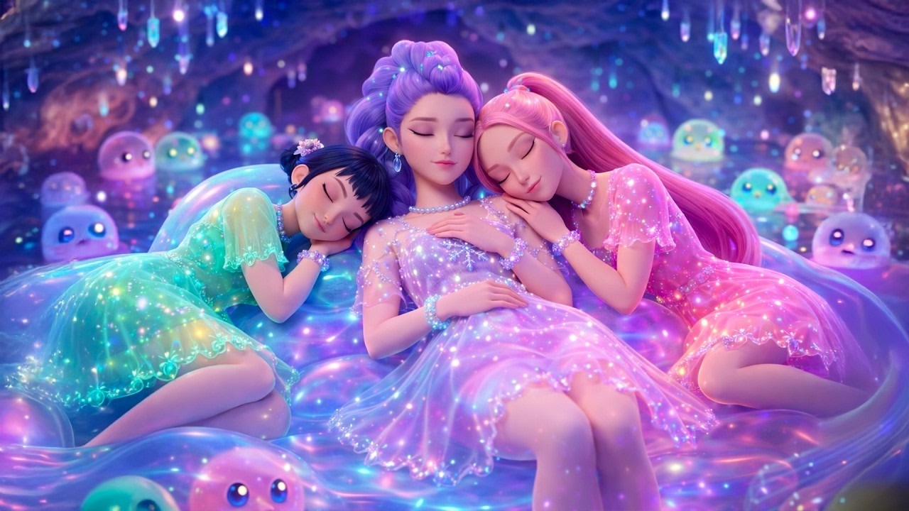 99% Fall Asleep Fast in 3 Minutes - Drift Into Deep Sleep with Rumi, Mira & Zoey - Ease The Stress 💤