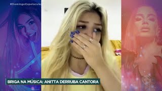 Briga na música: Melody é obrigada a tirar do ar versão de música de Anitta.