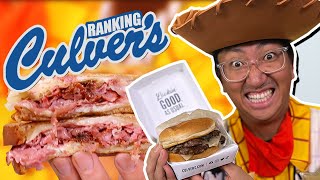 Ranking EVERYTHING at Culver&#39;s