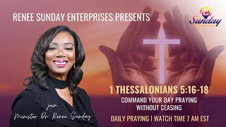 Prayer of dedication, consecration, and commitment with Dr. Renee Sunday
