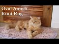 DIY Oval Amish Knot Rug| Done with tighter knots