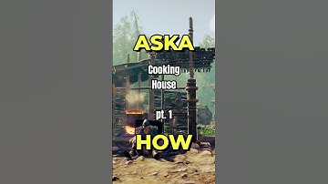 ASKA HOW: Cooking House (pt. 1) #shorts, #aska, #earlyaccess, #survivalgame