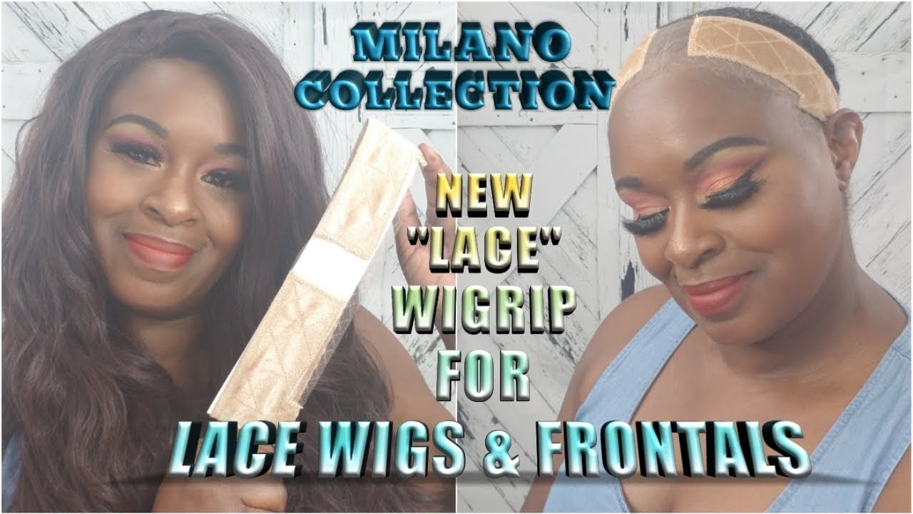 Milano Collection New! Lace WiGrip Velvet Comfort Wig Grip Band for Lace Wigs and Frontals Nude (Patent Pending)