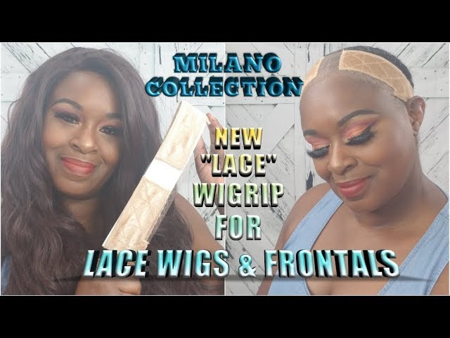 Milano Collection New! Lace WiGrip Velvet Comfort Wig Grip Band for Lace Wigs and Frontals Nude (Patent Pending)