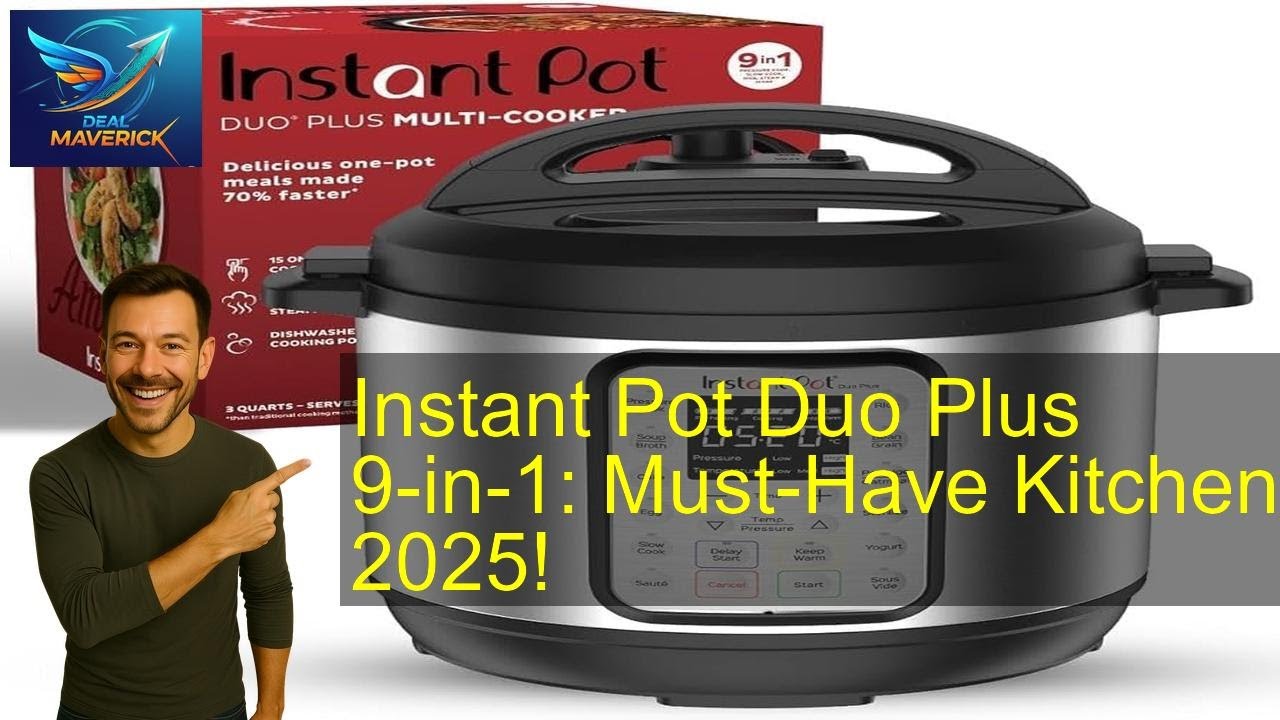 Instant Pot Duo Plus 9-in-1: Must-Have Kitchen 2025! - YouTube