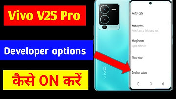 Vivo V25 Pro me Developer options on kaise kare/how to enable developer options in Vivo v25 pro//