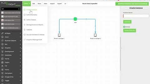 FlowWright   Route tasks in parallel