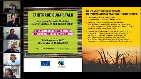 Fairtrade Sugar Talk  on- Leveraging Fairtrade mod...