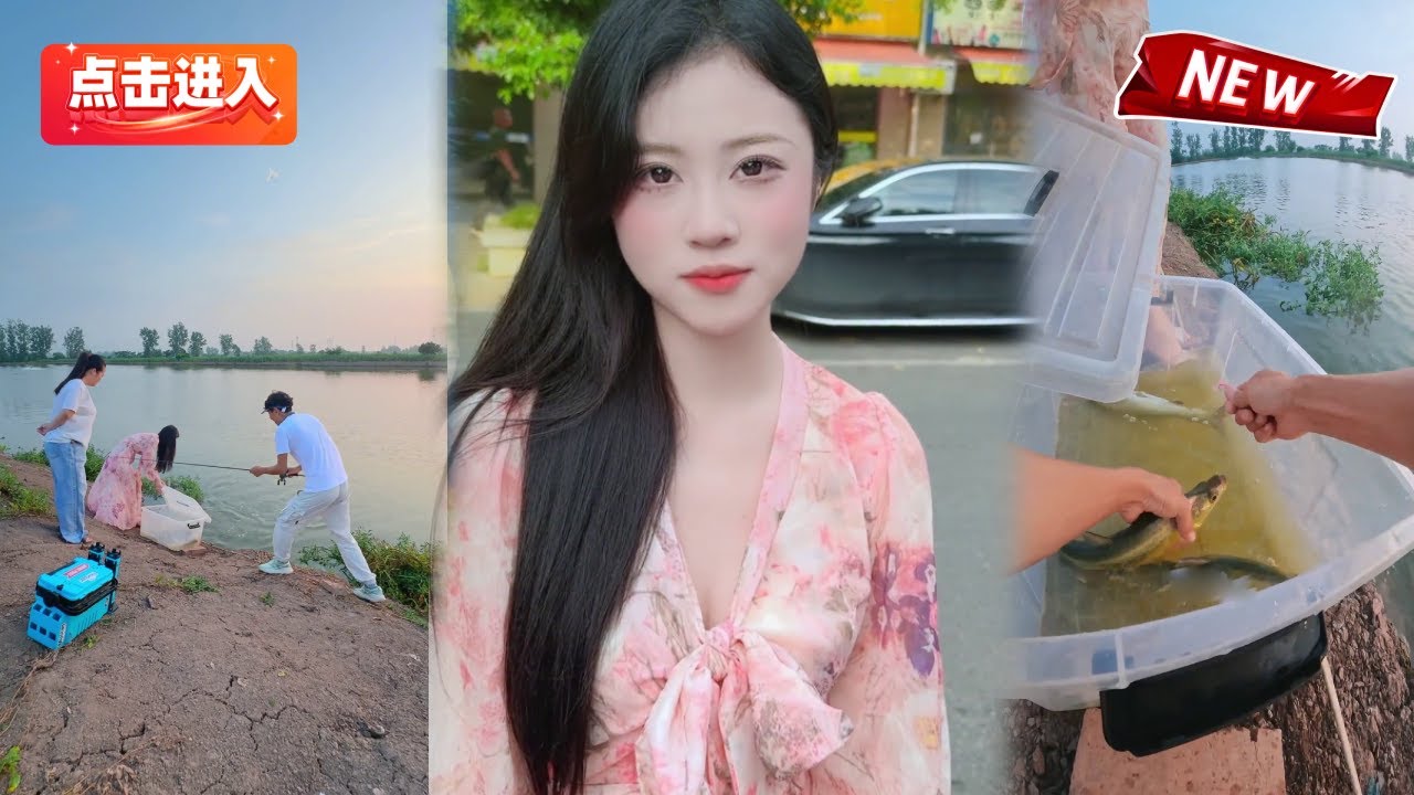 为带三妹看电影！盘黑坑水库老板，十分钟狂钓 30 条鱼，逼老板买下三妹家西瓜#路亚 #钓鱼 #vlog