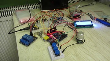 Arduino plays AxelF (stepper motor + 2 relays)