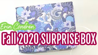 Unboxing the Erin Condren Fall 2020 Surprise Box - Spoiler Alert!