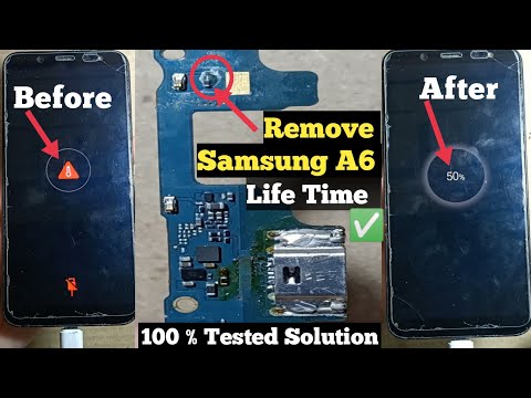 Samsung A6 chaging