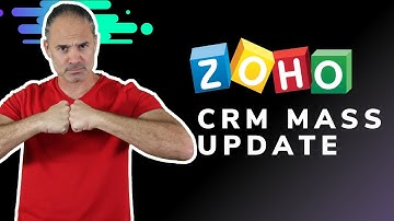 Mass Update in Zoho CRM