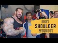 Best shoulder workout fully explained  shoulder exercises for boulder shoulders  aesthetic karthik