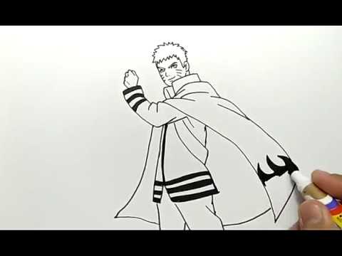 Cara Menggambar Naruto Hokage Ke 7 Sangat Mudah Dan Gampang Youtube Cara Menggambar Naruto Hokage Ke 7 Sangat Mudah Dan Gampang Youtube