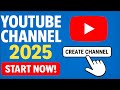 🔥 YouTube Channel Kaise Banaye 2025 | Create YouTube Channel | Step by Step Easy Guide!