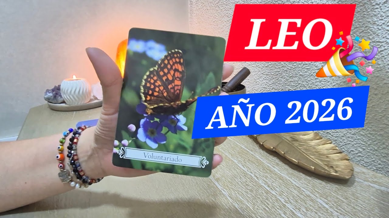 LEO | AÑO 2026 ✨️🌈☀️♥️ MES A MES.