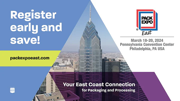 PACK EXPO East 2024: Everything You Need, in a Convenient Location