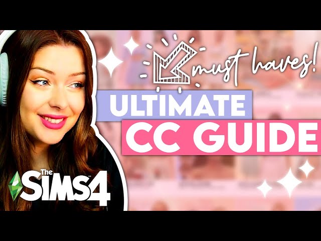 The ULTIMATE Sims 4 CC Guide // Most Requested Sims 4 CAS Custom Content + CC Links class=