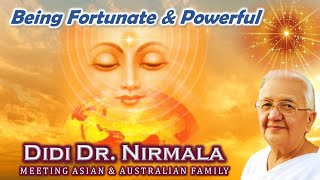 Being Fortunate &amp; Powerful - Didi Dr. Nirmala Meeting with Asian &amp; Australian Family