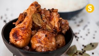 Peppercorn Chicken – Filipino Adobo | Sorted Food