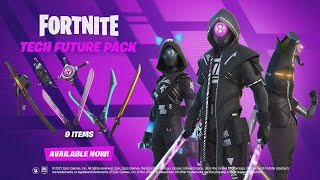 This New Pack REALLY Surprised Me... (Fortnite Tech Future Pack Gameplay \& Review)