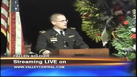 Funeral Service for Fallen McAllen Soldier Kurt Kern