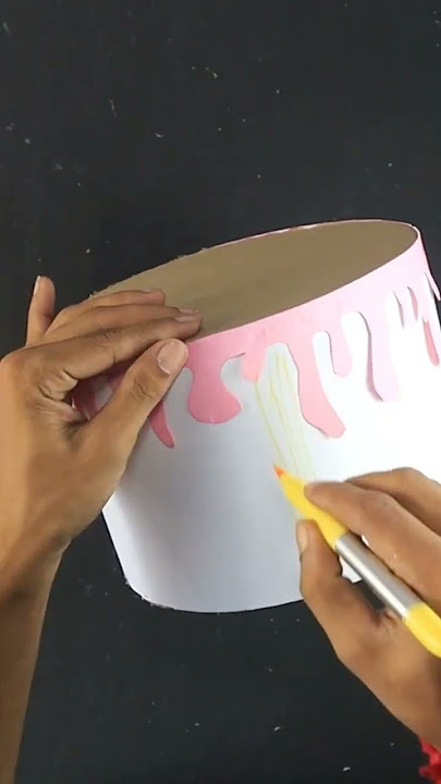 Ide membuat kue kertas #shorts #youtubeshorts #viral #diy #kerajinan #tren #cara