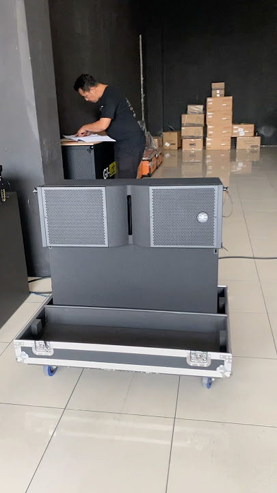Cek sound line array RDW tarra 210 .. toko serayat audio pro RDW solo raya