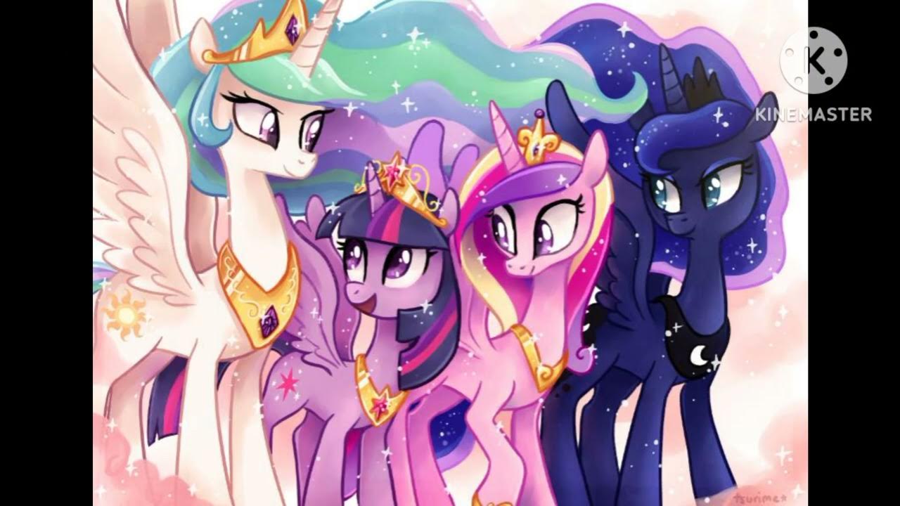 My little Pony принцесса Селестия принцесса Каденс