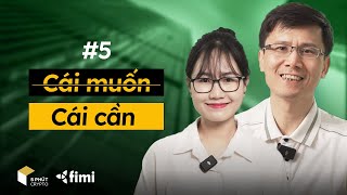 Trước khi đầu tư làm giàu, đây là điều bạn cần phải biết trước tiên!! Thầy Đỗ Mạnh Hùng x 5MONEY